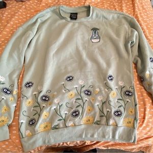 Embroidered My Neighbor Totoro Sweatshirt